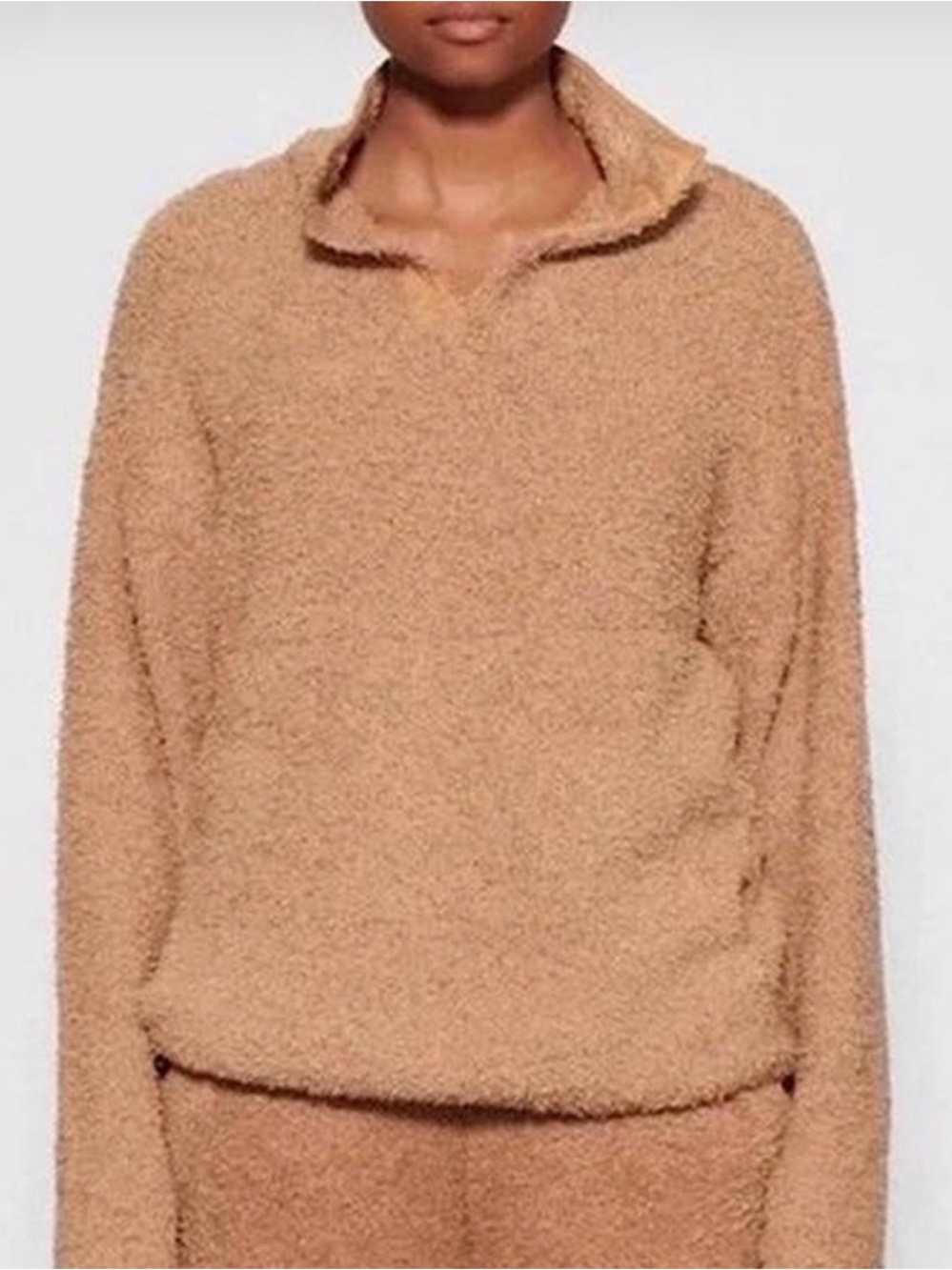SKIMS Teddy Cozy Knit - Camel Brown 2X/3X